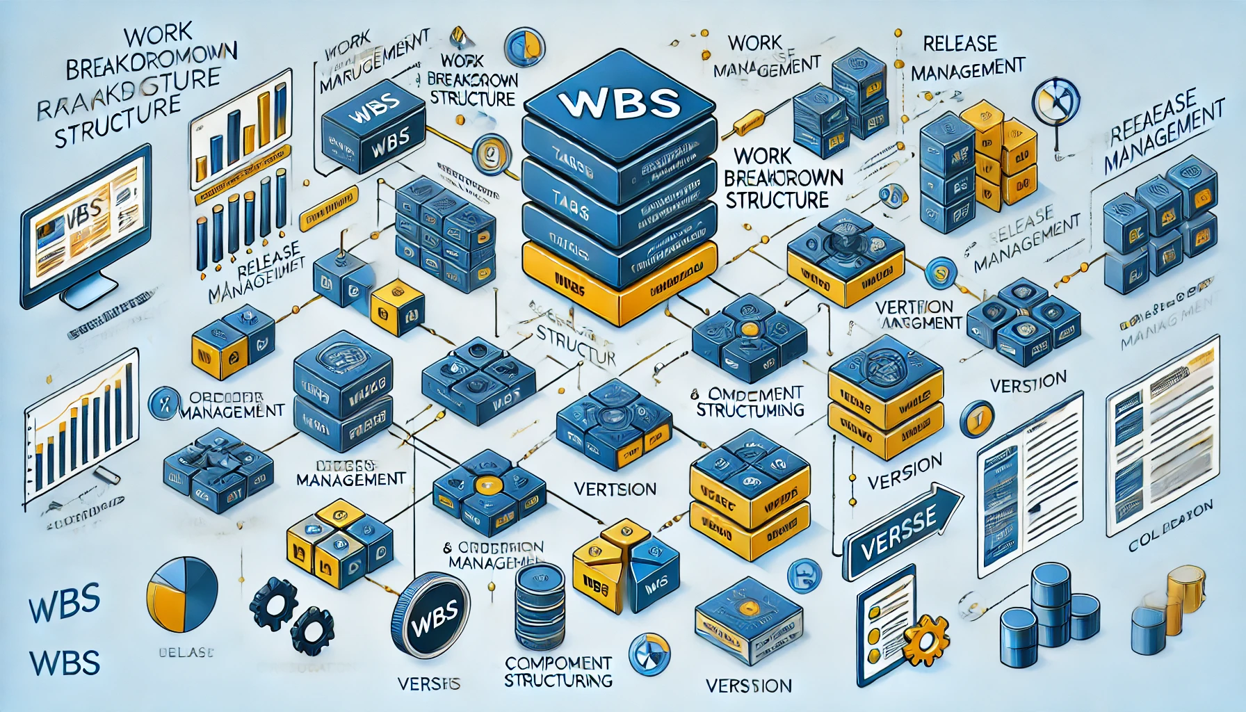 Utilisation du WBS pour Structurer le Release Management avec Versioning et Composants